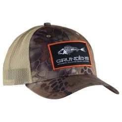 Hats Grundens Trucker Hat Kryptek Highlander Camo