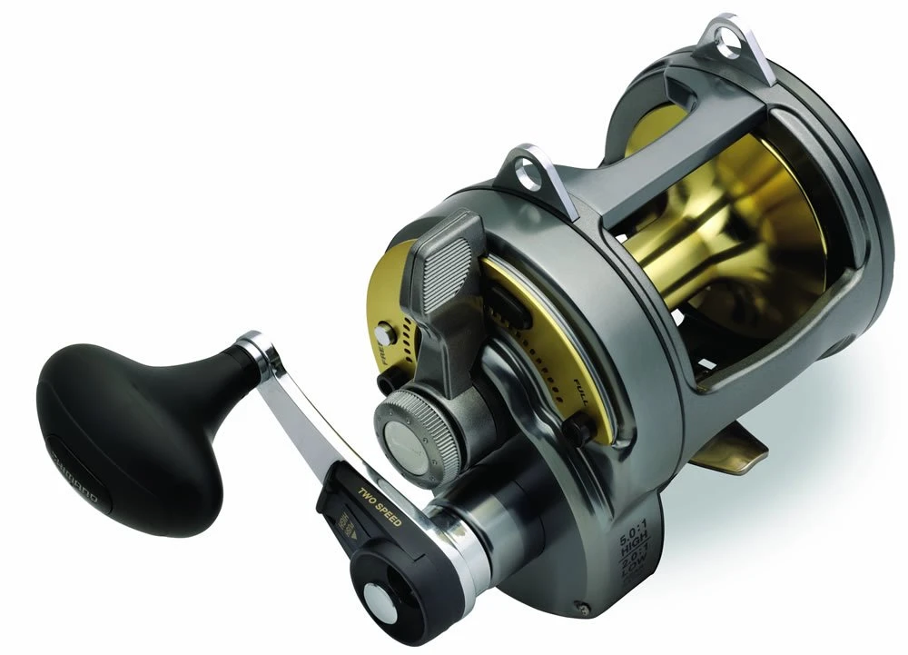 Conventional Reels Shimano Tyrnos Two-Speed Lever Drag Reels 3 Conventional Reels Shimano Tyrnos Two-Speed Lever Drag Reels
