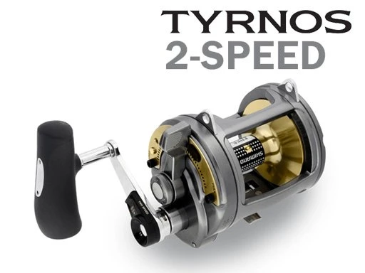 Conventional Reels Shimano Tyrnos Two-Speed Lever Drag Reels 4 Conventional Reels Shimano Tyrnos Two-Speed Lever Drag Reels - Image 2