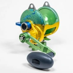 Conventional Reels Accurate Boss Valiant BV2-800 2-Speed Lever Drag Reels