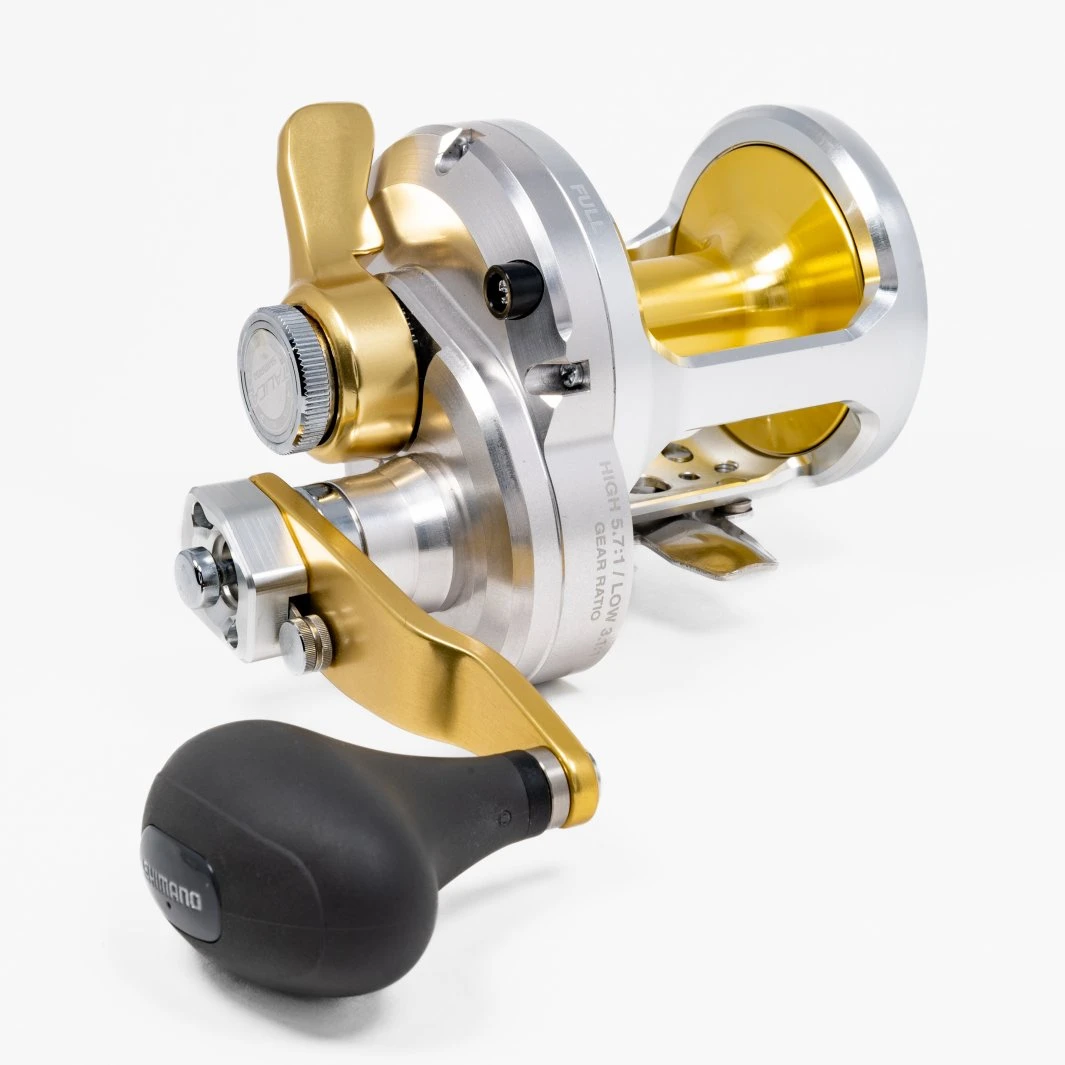Conventional Reels Shimano Talica Two-Speed Lever Drag Reels 3 Conventional Reels Shimano Talica Two-Speed Lever Drag Reels