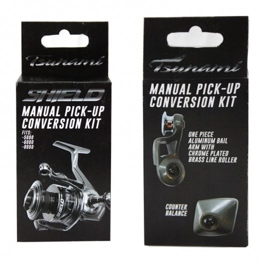 Reel Accessories Tsunami Shield Manual Pick-Up Conversion Kit 3 Reel Accessories Tsunami Shield Manual Pick-Up Conversion Kit