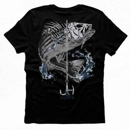 Shirts J&H Tackle Striped Bass T-Shirt 3 Shirts J&H Tackle Striped Bass T-Shirt