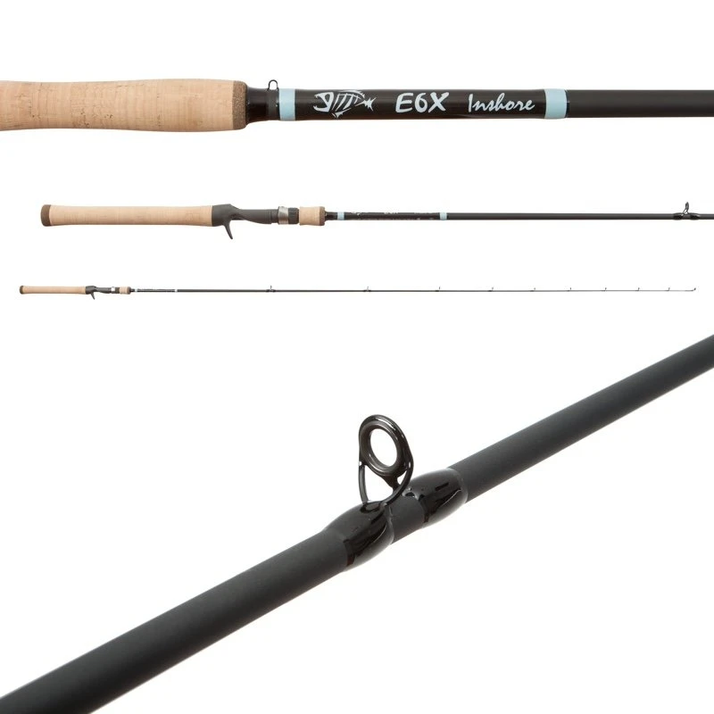 G Loomis E6X Inshore Casting Rods 3 G Loomis E6X Inshore Casting Rods