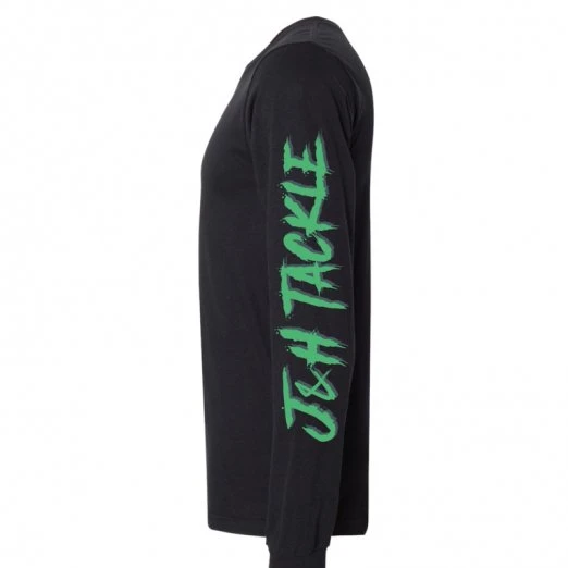 Shirts J&H Tackle Zombie Largemouth Bass Long Sleeve T-Shirt 5 Shirts J&H Tackle Zombie Largemouth Bass Long Sleeve T-Shirt - Image 3
