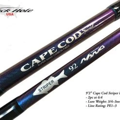 Surf Rods Black Hole USA Cape Cod Striper Surf Spinning Rods 7 Surf Rods Black Hole USA Cape Cod Striper Surf Spinning Rods -J&H Shop image 1673
