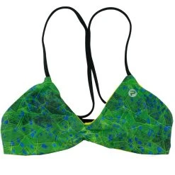Bikinis Pelagic Dorado Hex Lahaina Reversible Bikini Top