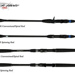 Jigging Casting Rods Black Hole USA Charter Special Conventional Rods