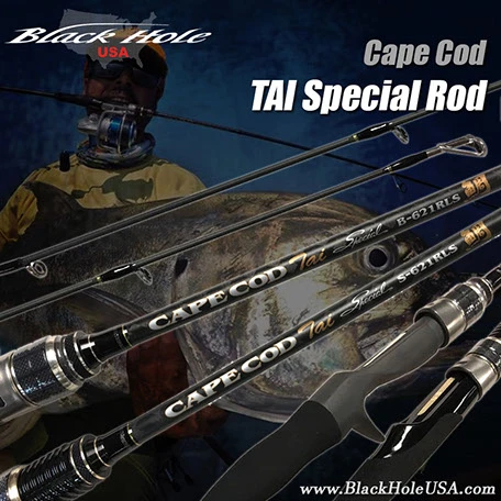 Jigging Casting Rods Black Hole USA Cape Cod Tai Special Spinning Rods 4 Jigging Casting Rods Black Hole USA Cape Cod Tai Special Spinning Rods - Image 2