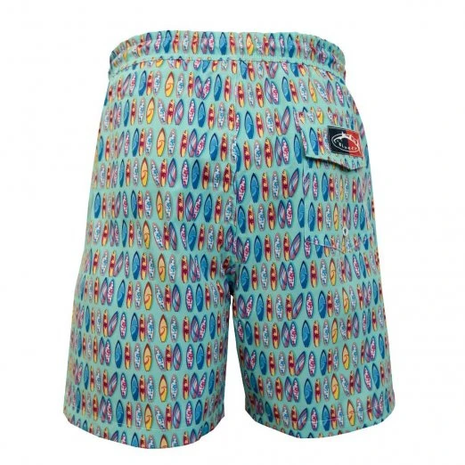 Shorts Bluefin USA Multicolor Surf Swim Trunk 4 Shorts Bluefin USA Multicolor Surf Swim Trunk - Image 2