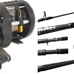 Conventional Combos Penn Fathom FTH15LW Levelwind Reel / Sloopster SLJ66MH Jigging Casting Rod Combo
