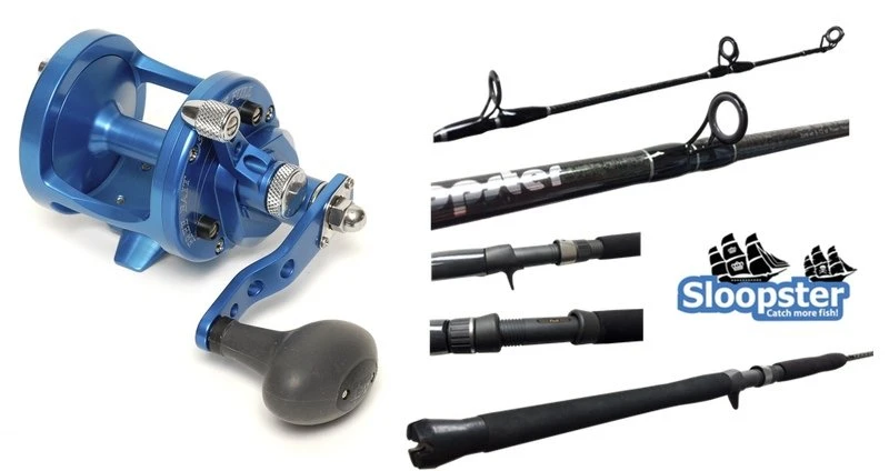 Conventional Combos Avet MXL 5.8 Reel / Sloopster SLJ66MH Jigging Casting Rod Combo 3 Conventional Combos Avet MXL 5.8 Reel / Sloopster SLJ66MH Jigging Casting Rod Combo