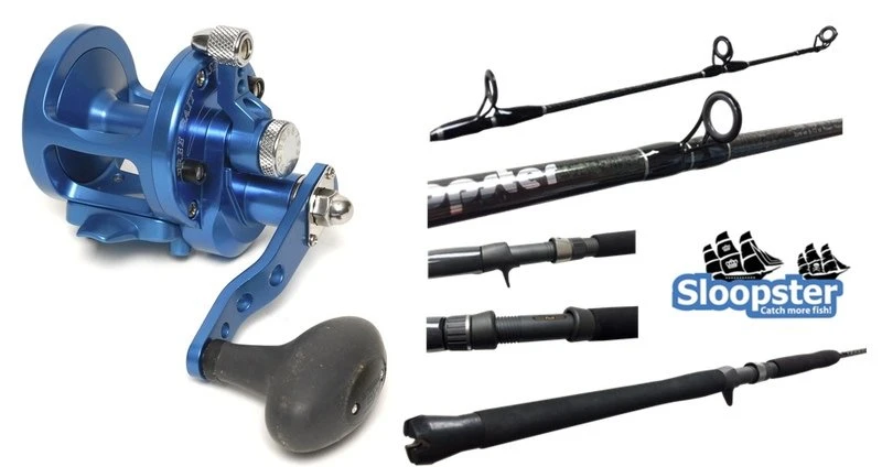 Conventional Combos Avet SX 5.3 Reel / Sloopster SLJ66MH Jigging Casting Rod Combo 3 Conventional Combos Avet SX 5.3 Reel / Sloopster SLJ66MH Jigging Casting Rod Combo