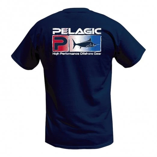 Pelagic Deluxe USA Fade Fishing T-Shirts 3 Pelagic Deluxe USA Fade Fishing T-Shirts