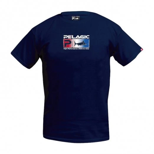 Pelagic Deluxe USA Fade Fishing T-Shirts 4 Pelagic Deluxe USA Fade Fishing T-Shirts - Image 2