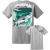 Shirts David Dunleavy Striper Lighthouse Short Sleeve T-Shirt -J&H Shop image 328