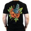 Shirts J&H Tackle Striped Bass Flower T-Shirt 2 Shirts J&H Tackle Striped Bass Flower T-Shirt -J&H Shop image 337