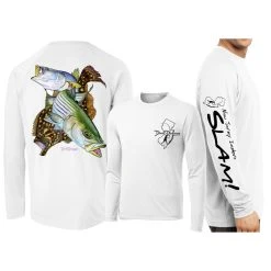 Shirts David Dunleavy NJ Inshore Slam Long Sleeve Performance T-Shirt