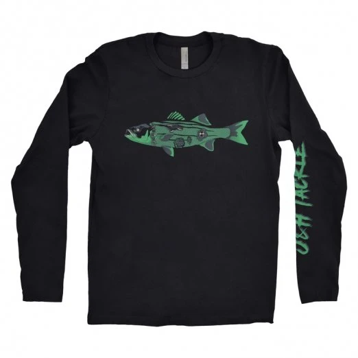 Shirts J&H Tackle Haunted Montauk Long Sleeve T-Shirt 3 Shirts J&H Tackle Haunted Montauk Long Sleeve T-Shirt