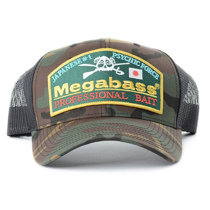 Hats Megabass Camo Throwback Snapback Hat 3 Hats Megabass Camo Throwback Snapback Hat