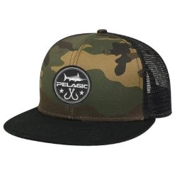 Hats Pelagic Circle Patch Trucker Caps