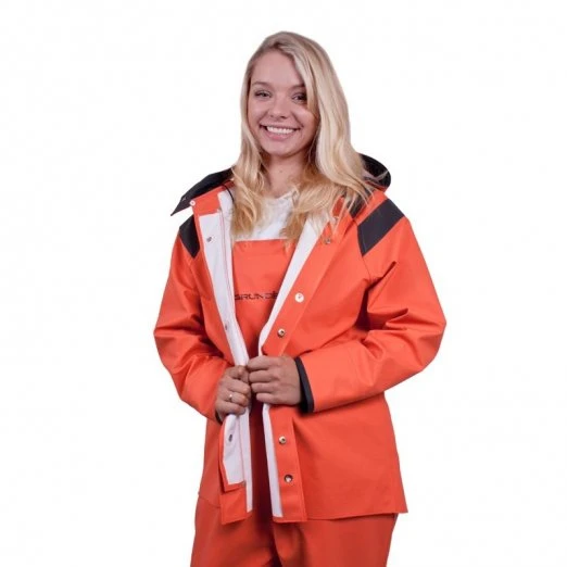 Foul Weather Tops Grundens Women's Sedna 462 Hooded Jacket 5 Foul Weather Tops Grundens Women's Sedna 462 Hooded Jacket - Image 3