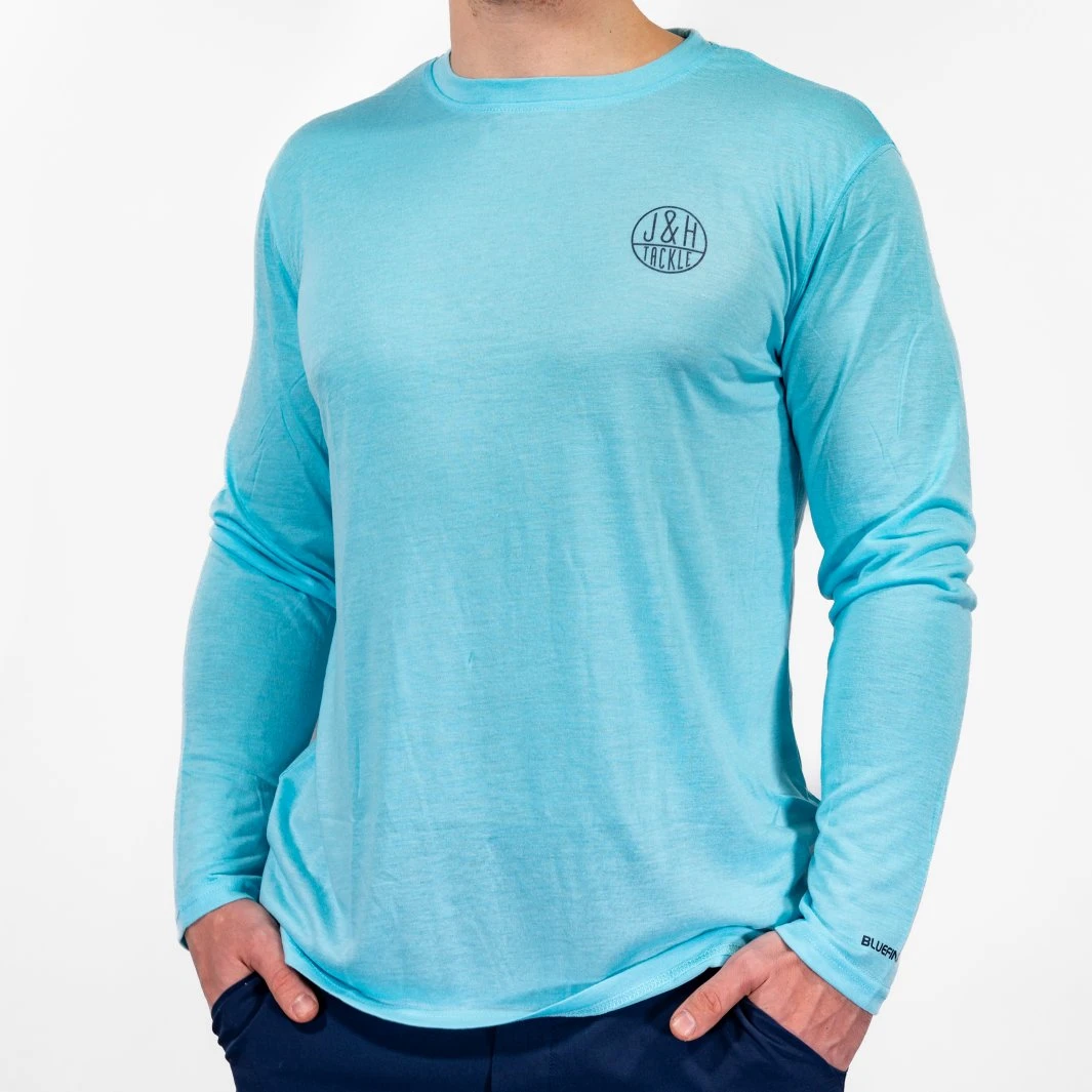 Shirts J&H Tackle Montauk Lighthouse Performance Long Sleeve T-Shirt 3 Shirts J&H Tackle Montauk Lighthouse Performance Long Sleeve T-Shirt