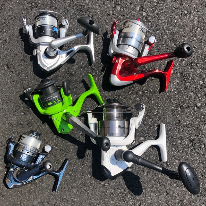Spinning Reels Shakespeare 1-3 Ball Bearing Spinning Reel 30 Piece Bundle 3 Spinning Reels Shakespeare 1-3 Ball Bearing Spinning Reel 30 Piece Bundle
